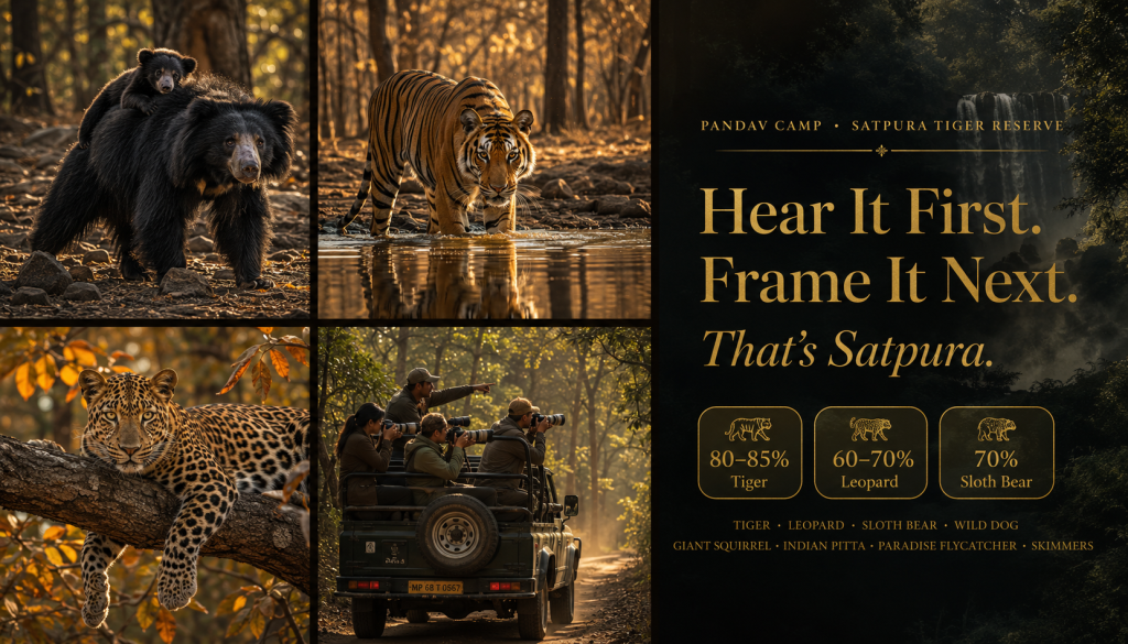 Online hotel booking in Pachmarhi for jungle safari