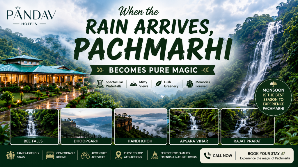hotel in Pachmarhi for family